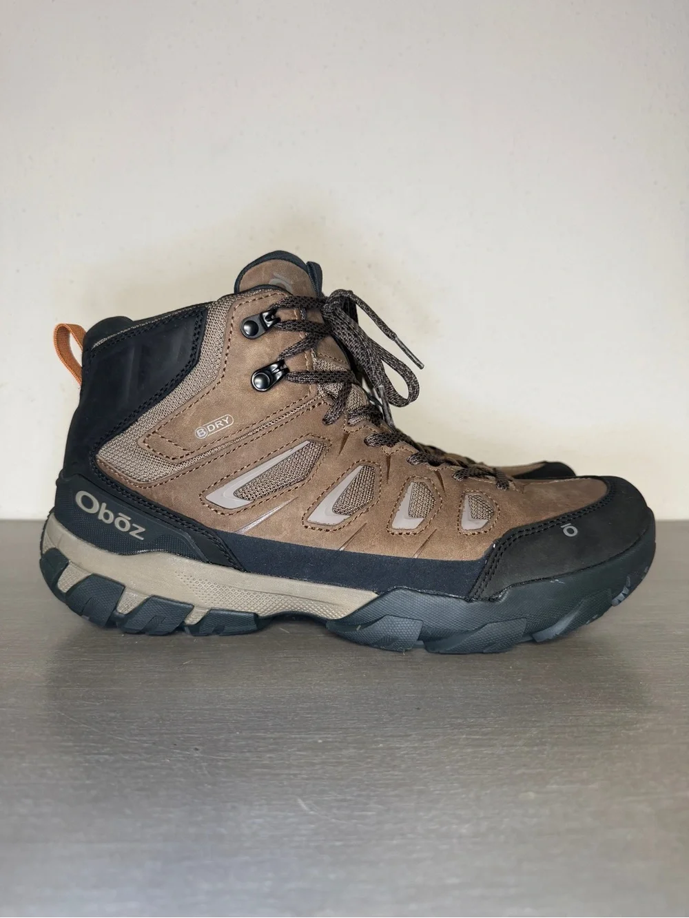 Oboz Sawtooth X Mid B-DRY Men’s Hiking Boots Waterproof Canteen Size 11.5 W